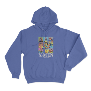 X Men 97 Group Tour Unisex Hoodie Blue