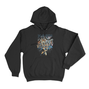 X Men 97 Group Unisex Hoodie Black