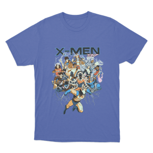 X Men 97 Group Unisex T Shirt Blue