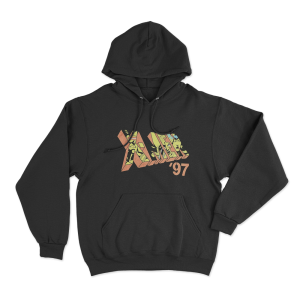 X Men 97 Logo Unisex Hoodie Black