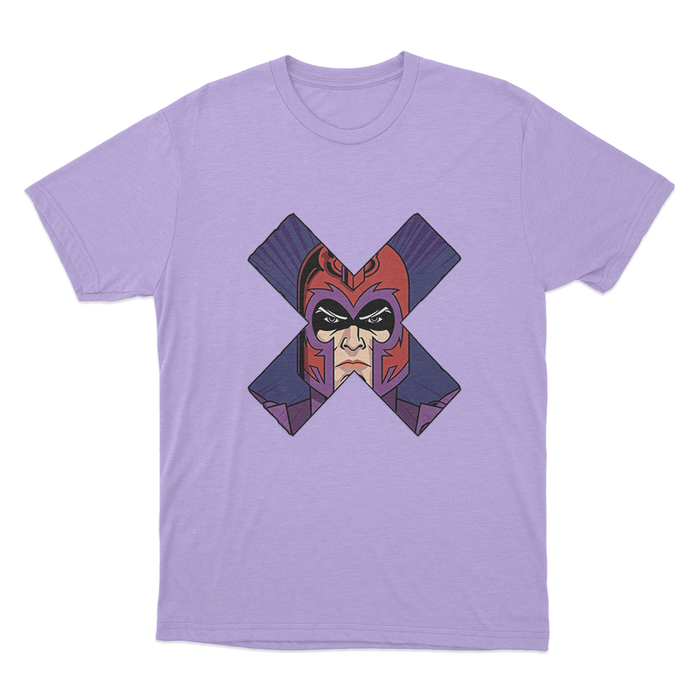 X-Men '97 Magneto Face Unisex T Shirt Purple X Men 97 Magneto Face Unisex T Shirt Purple