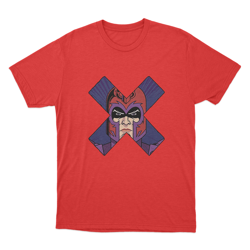 X-Men '97 Magneto Face Unisex T Shirt Red X Men 97 Magneto Face Unisex T Shirt Red
