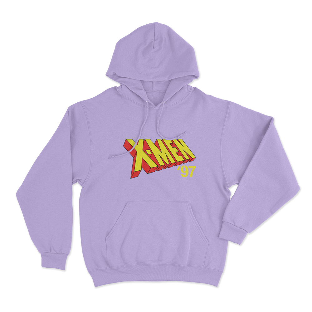 X-Men '97 Official Logo Unisex Hoodie Purple X Men 97 Official Logo Unisex Hoodie Purple