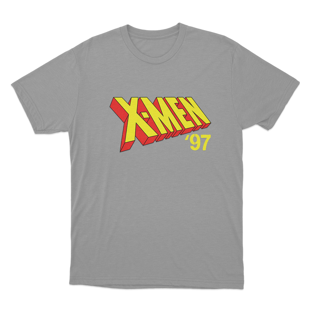 X-Men '97 Official Logo Unisex T Shirt Grey X Men 97 Official Logo Unisex T Shirt Grey