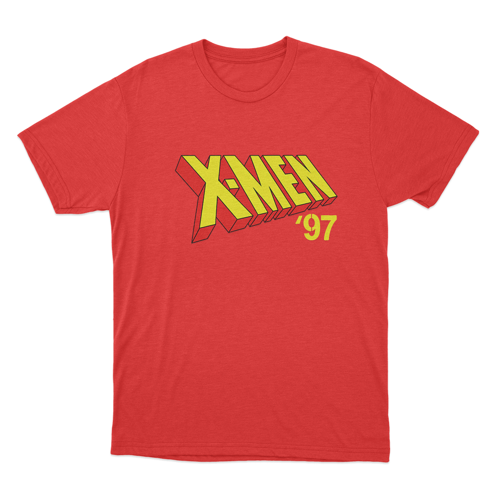 X-Men '97 Official Logo Unisex T Shirt Red X Men 97 Official Logo Unisex T Shirt Red