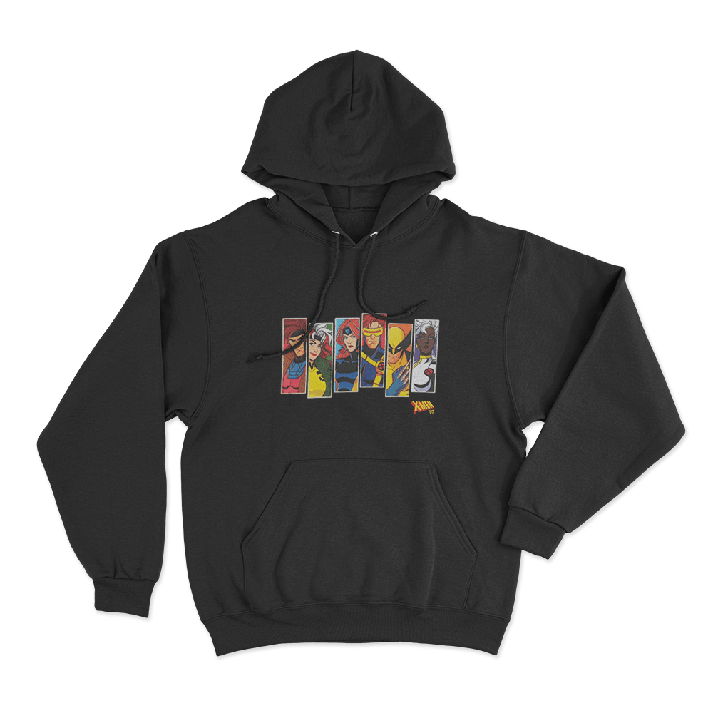 X-Men '97 Portrait Unisex Hoodie Black X Men 97 Portrait Unisex Hoodie Black