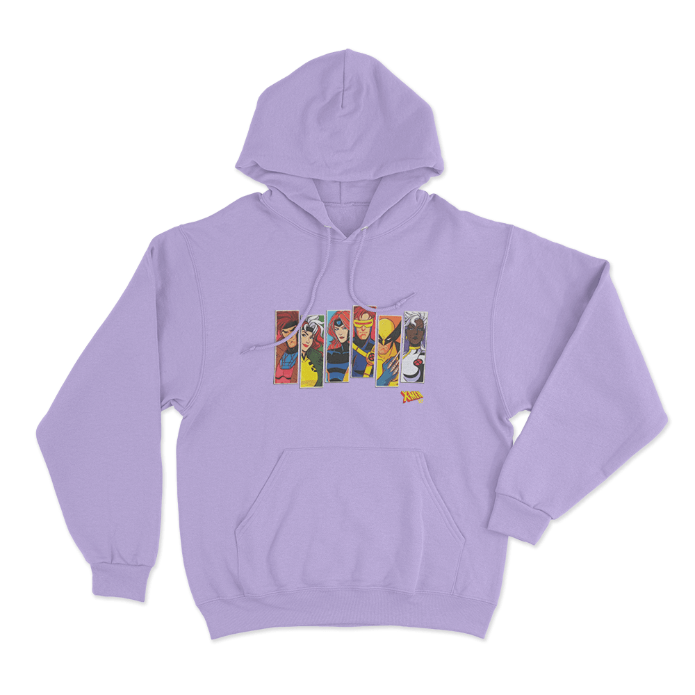 X-Men '97 Portrait Unisex Hoodie Purple X Men 97 Portrait Unisex Hoodie Purple