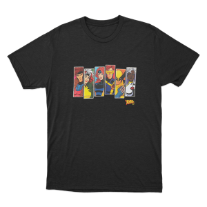 X Men 97 Portrait Unisex T Shirt Black