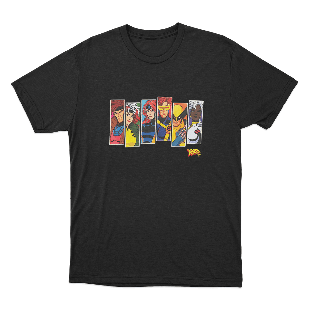 X-Men '97 Portrait Unisex T Shirt Black X Men 97 Portrait Unisex T Shirt Black