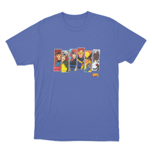 X Men 97 Portrait Unisex T Shirt Blue