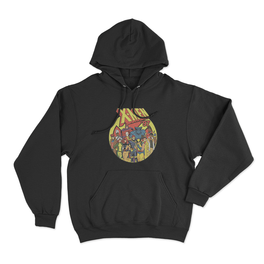 X-Men '97 Squad Unisex Hoodie Black X Men 97 Squad Unisex Hoodie Black