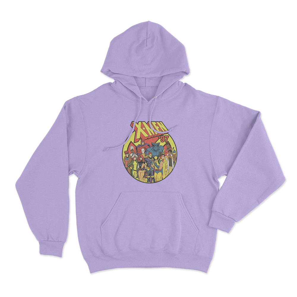 X-Men '97 Squad Unisex Hoodie Purple X Men 97 Squad Unisex Hoodie Purple