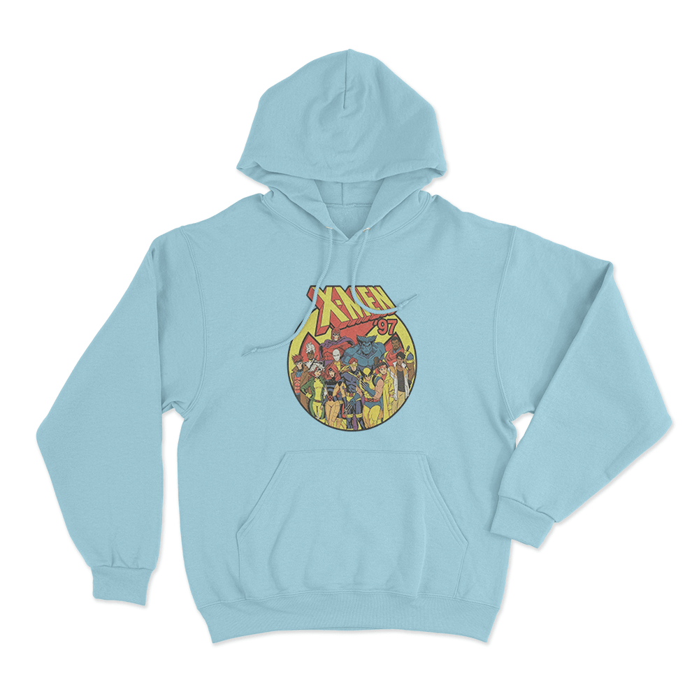 X-Men '97 Squad Unisex Hoodie Sky Blue X Men 97 Squad Unisex Hoodie Sky Blue