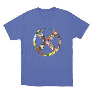 X Men 97 X Badge Unisex T Shirt Blue 1