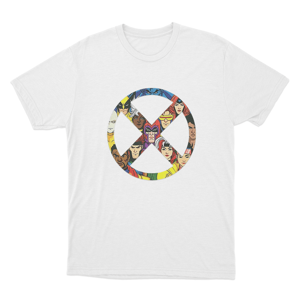 X-Men '97 X Badge Unisex T Shirt White X Men 97 X Badge Unisex T Shirt White 1
